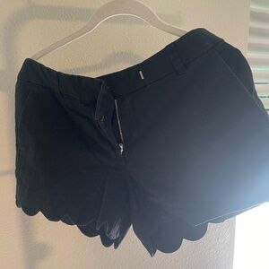 J Crew scalloped shorts